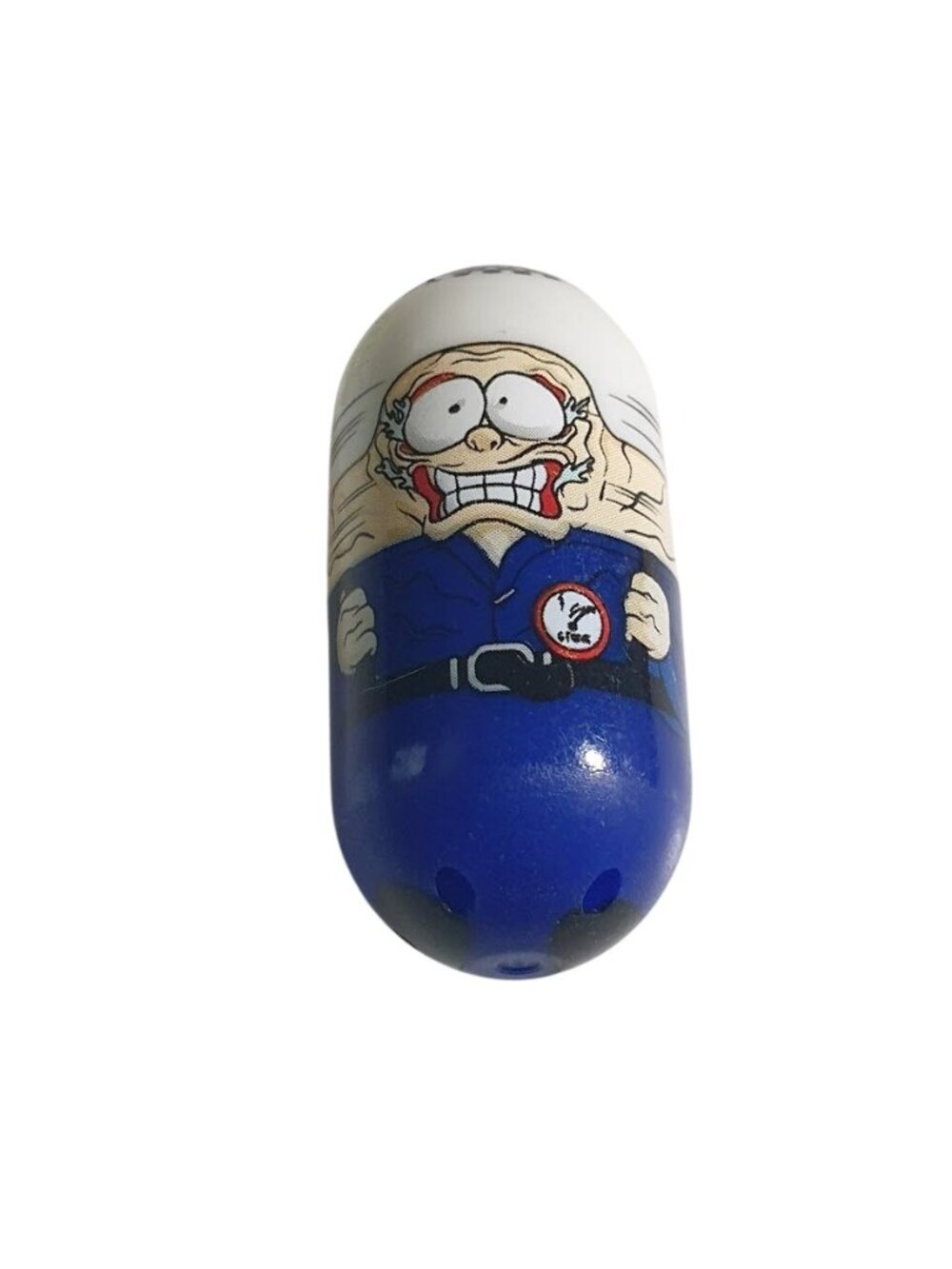 Mighty Beanz 2010 G Force Bean Special Edition Collectible Toy Capsule Blue Whit